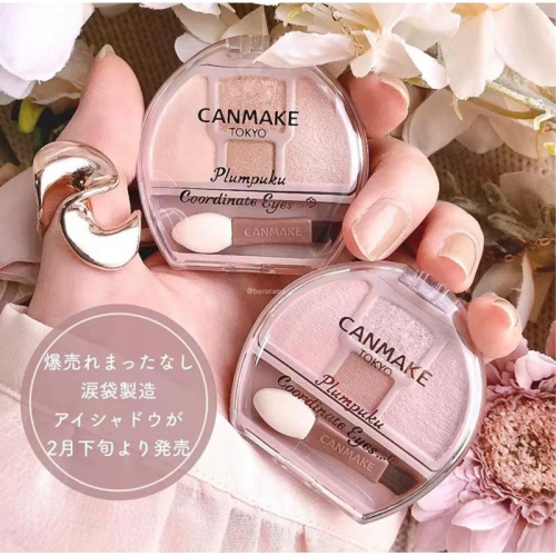 現貨在台 01號補貨到 日本境內 6/12補貨 CANMAKE 臥蠶盤 眼影臥蠶打亮盤 淚袋