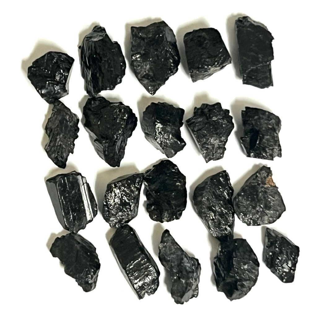 【全新】珍藏礦石 天然黑碧璽 電氣石 小原礦原石 20個30個50個一標 快速出貨