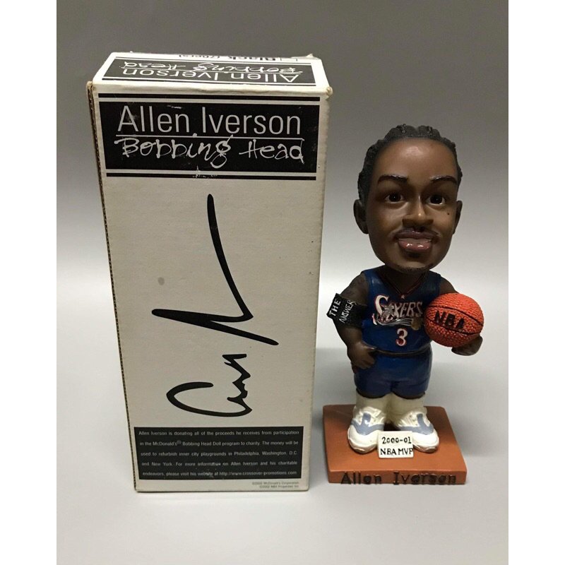 NBA 76人隊 Allen Iverson搖頭公仔 艾倫·艾佛森
