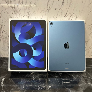 蘋果平板 iPad Air 5 WiFi 64g 藍色（Air5） 🔋100% 循環6次 #4DX9T 二手 平板