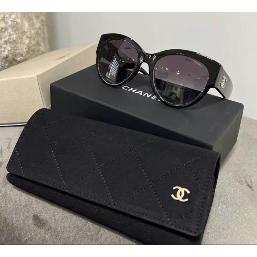 【現貨】麗睛眼鏡 Chanel【可刷卡分期】香奈兒 CH5498B 太陽眼鏡 小香眼鏡 香奈兒墨鏡 香奈兒基本款太陽眼鏡