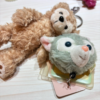 香港迪士尼 達菲 達菲熊 duffy 吊飾 送畫家貓鑰匙圈