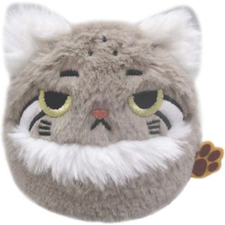 現貨【守夜鴞商行】日本正版 三英貿易 兔猻 娃娃 沙包 擺飾 室內裝飾 Sanei Boek 貓咪 貓糰子 玩偶 貓