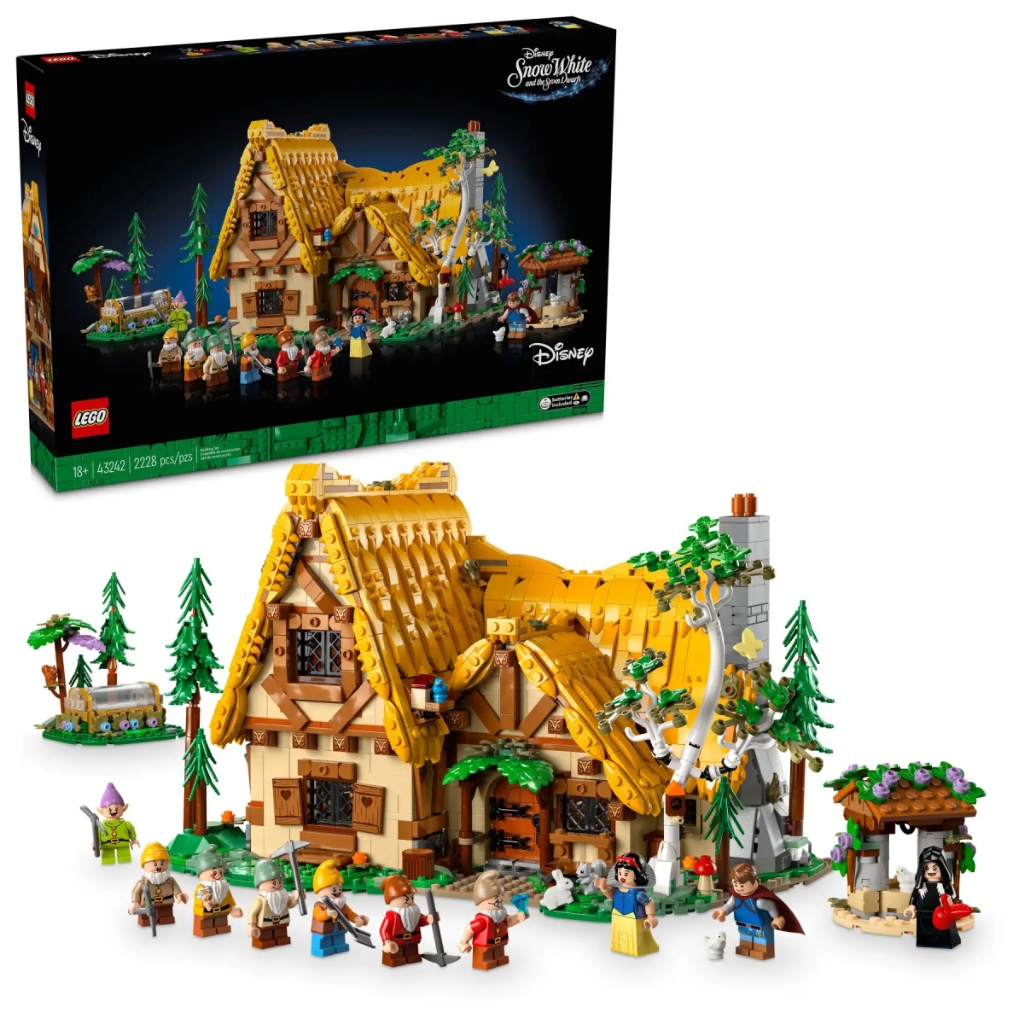 《享玩》LEGO 43242 白雪公主與七矮人小屋