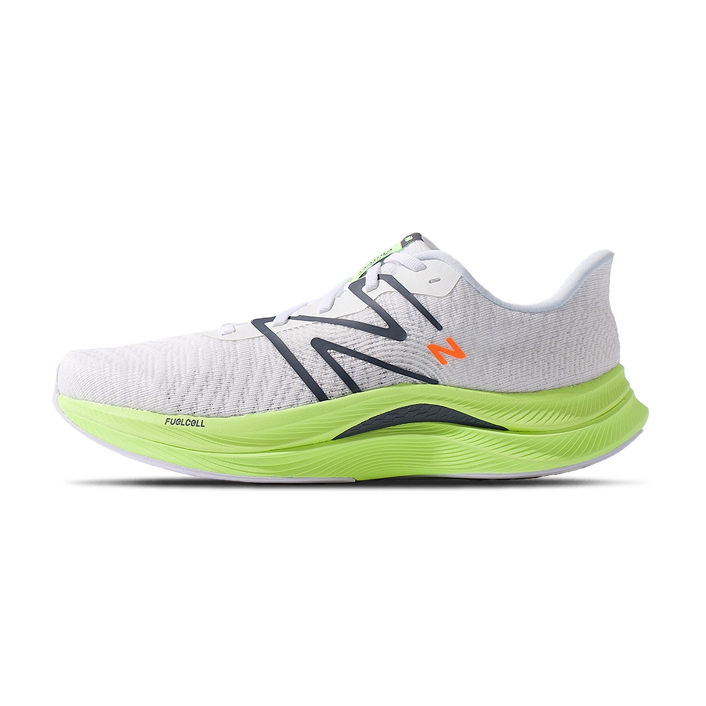 New Balance FuelCell Propel v4 男鞋 白螢光綠色 2E寬楦 厚底 慢跑鞋 MFCPRCA4