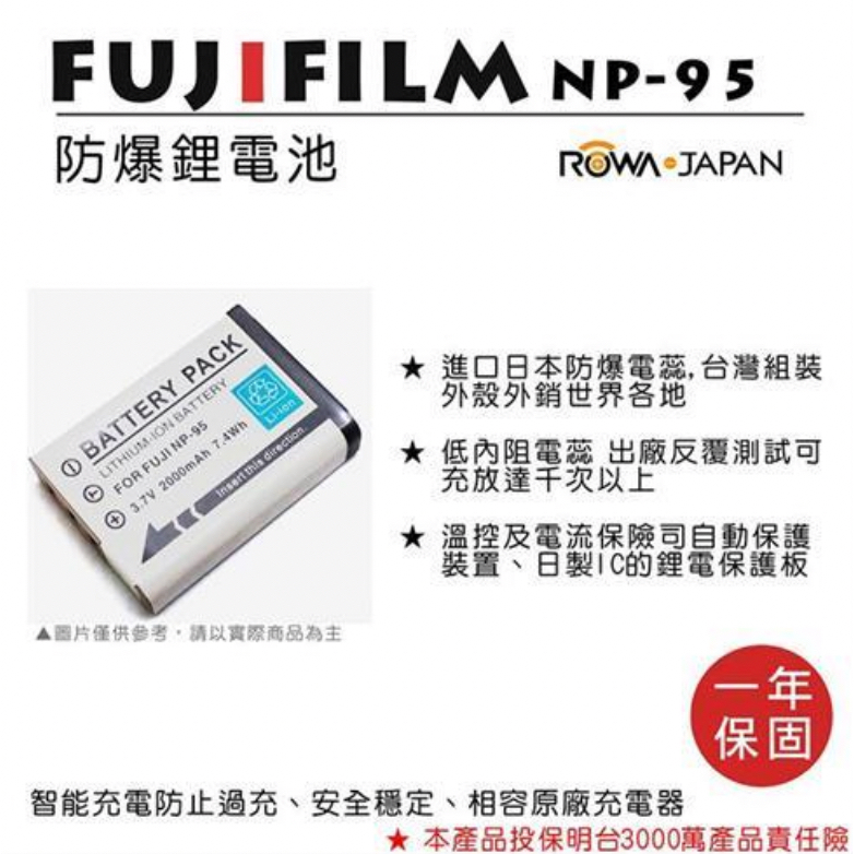 樂華 ROWA FUJI RICOH GXR 【eYeCam】F30 F31 X100 專用 NP95 DB90 電池