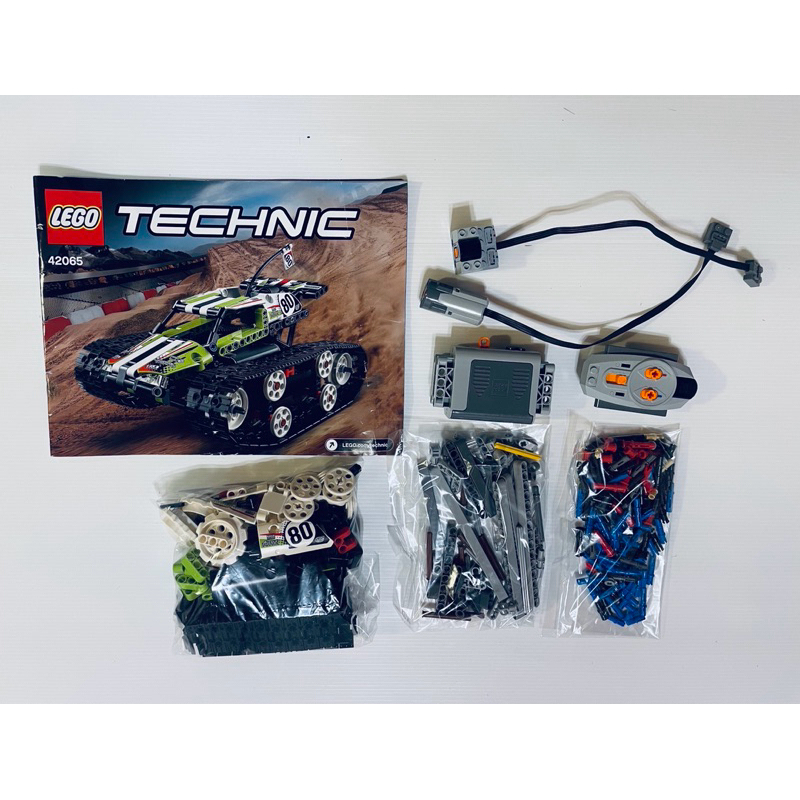 二手 LEGO 樂高 科技系列 42065 Technic RC Tracked Racer 無盒 有說明書