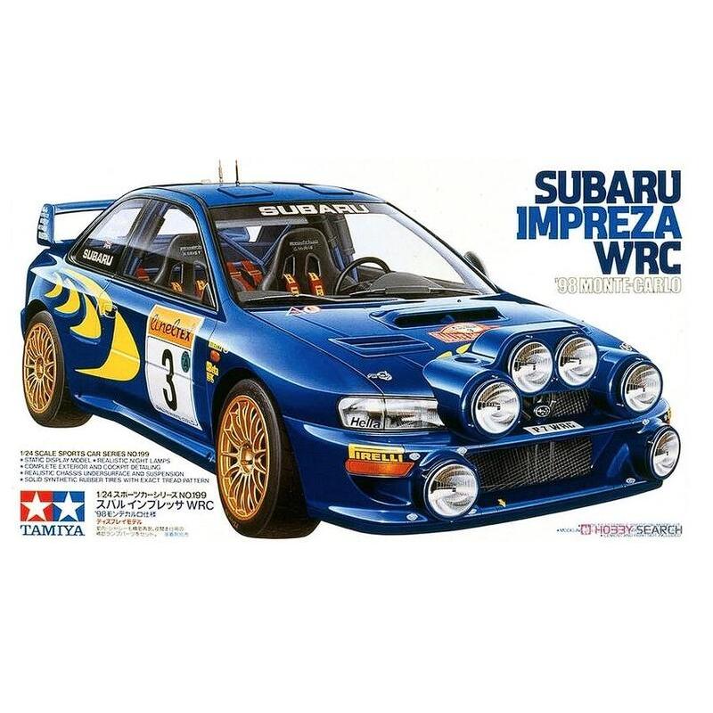 【麥多】現貨 田宮 TAMIYA 24199 1/24 汽車模型 SUBARU IMPREZA WRC 組裝模型