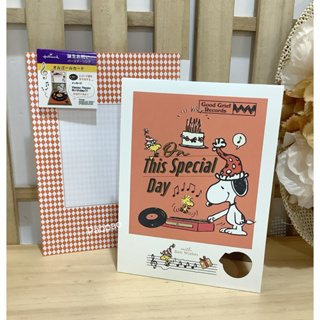 日本 Hallmark Snoopy 史努比 胡士托 卡片 音樂卡片 音樂生日卡 音樂卡 賀卡 生日卡 燙金立體卡片