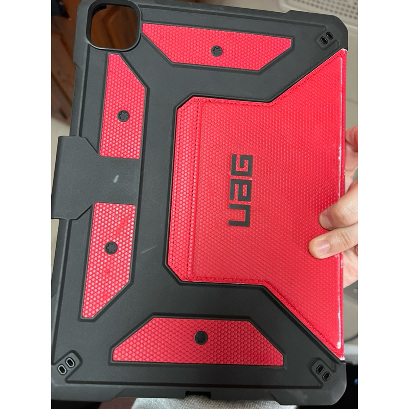 UAG iPad Pro 11吋美國軍規耐衝擊平板保護套紅色