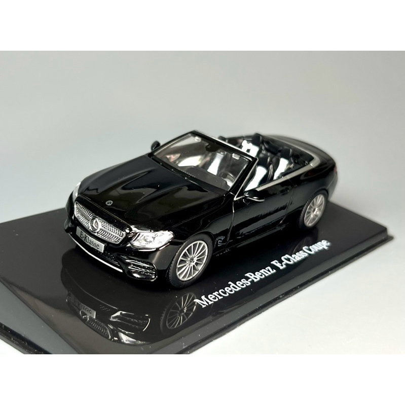 [HCP] I Scale 1/43 Mercedes Benz E-Class Coupe 模型車 賓士 敞篷 黑色