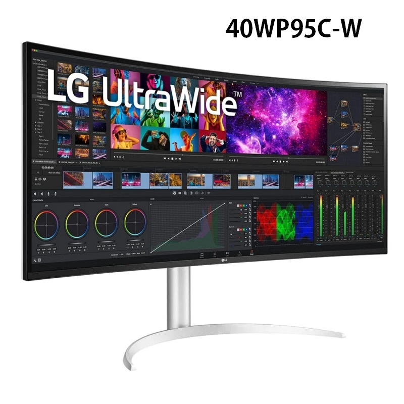 米特3C數位–LG 40WP95C-W 39.7吋 UltraWide™ 5K2K Nano IPS  曲面多工作業螢幕