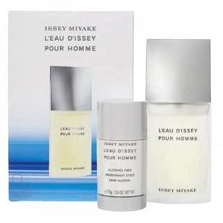 ISSEY MIYAKE 三宅一生一生之水男性淡香水禮盒(淡香水75ml+體香膏75g) Vivo薇朵
