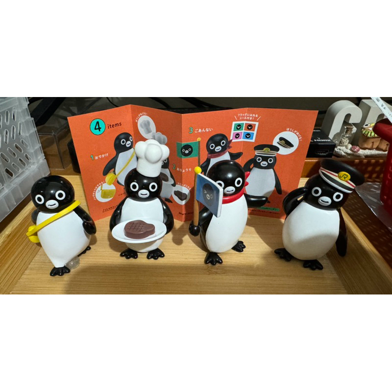 （日本帶回） JR SUICA 企鵝 公仔盲盒，已拆盒不用自己猜，四款一組不拆賣