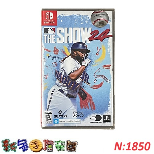 [新金手指帝國電玩] Switch MLB The Show 美國職棒大聯盟 24 英文版