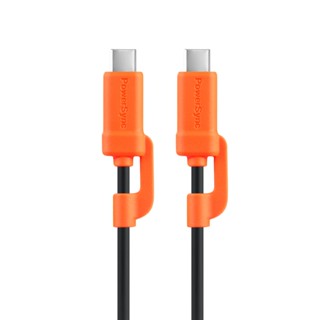 群加 PowerSync Type C to Type C 100W PD 快充傳輸線(1米/2米)C2C-CB010