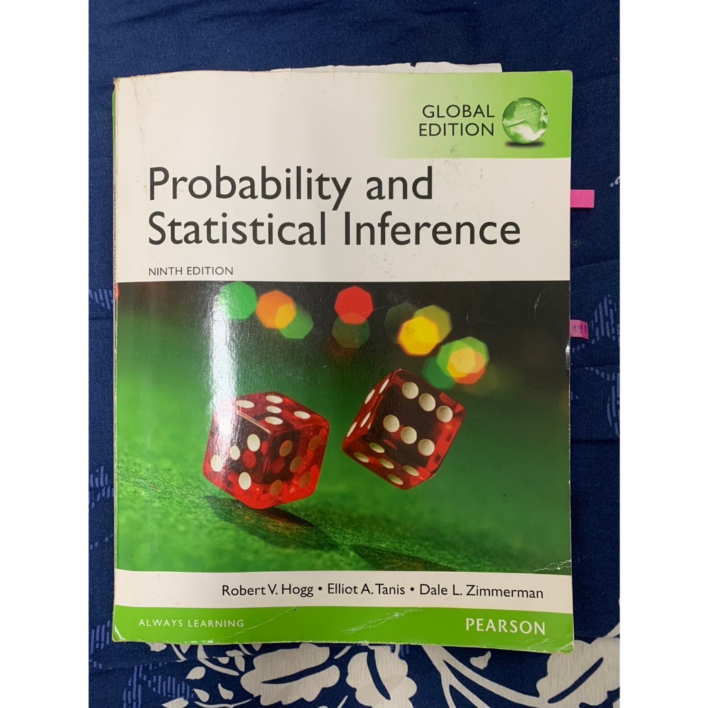 Probability and Statistical Inference (GE)(9版)統計學用書