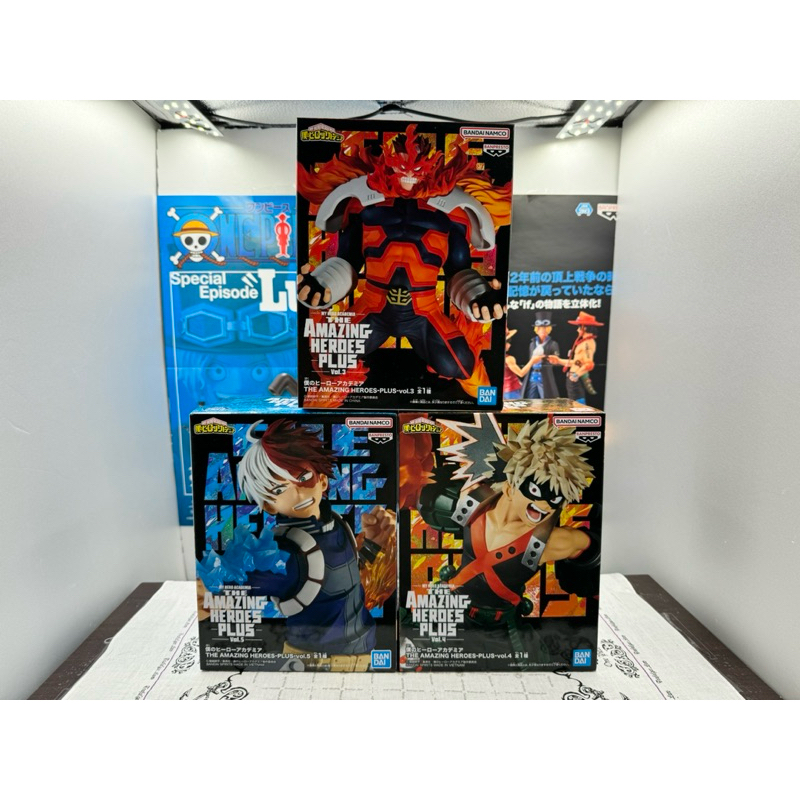 正版 我的英雄學院 爆豪勝己 轟焦凍 奮進人 我英 日版 景品 公仔