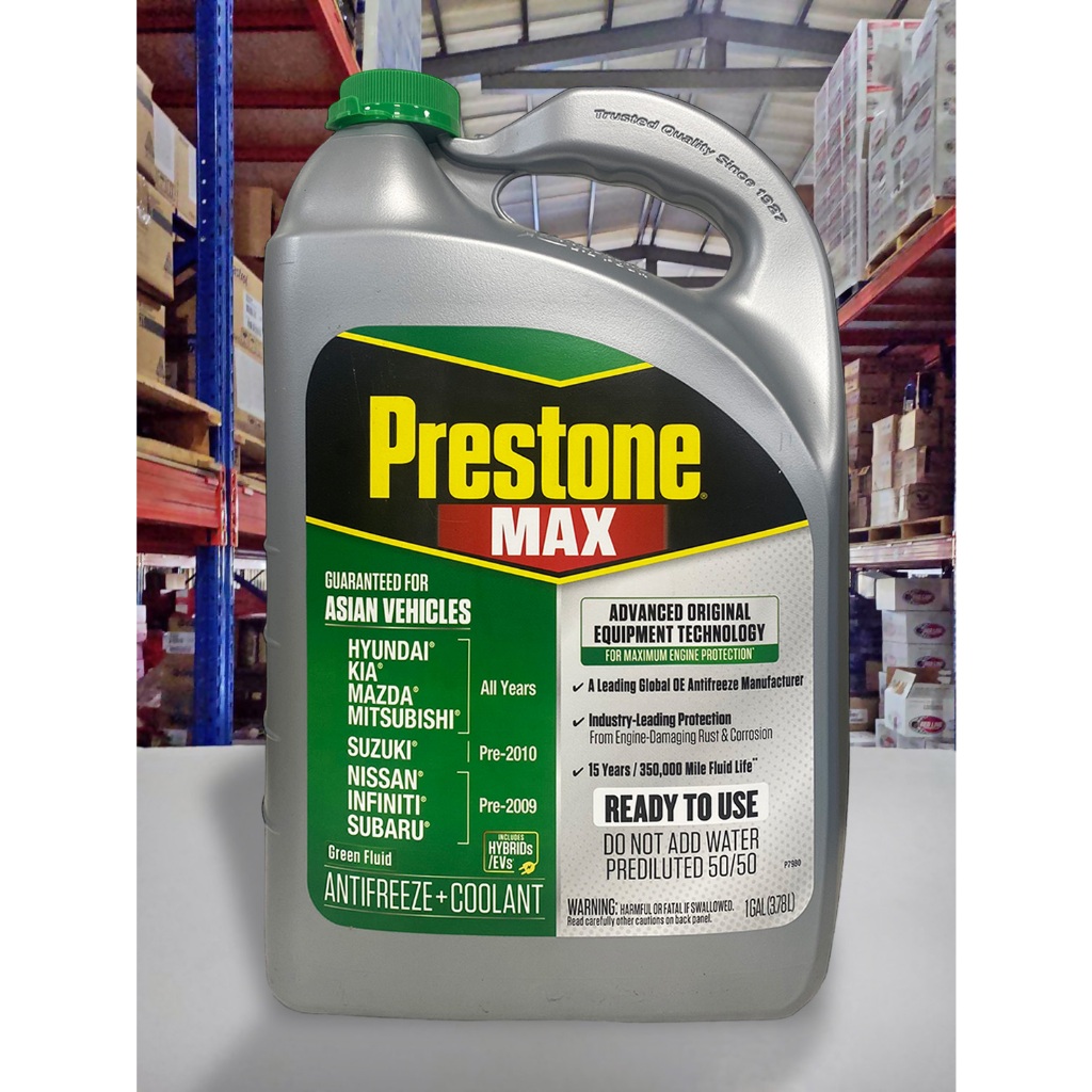 『油工廠』PRESTONE MAX 50% 水箱精 綠色 預混 日系 韓系  3.78L AF6610