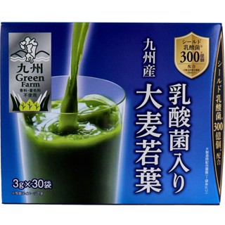 日本 九州產 乳酸菌大麥若葉 3gx30袋入 日本青汁 4529052003914 日本代購