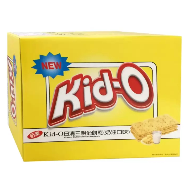 Kid-O 三明治餅乾 (奶油口味) 1224公克好市多代購2691339限時特價登記時間至 6/9