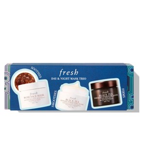 皇家選品✈️法國FRESH 馥蕾詩 經典熱賣面膜三件組 玫瑰潤澤保濕面膜 紅茶瞬間修護面膜 紅茶緊緻晚安面膜 真品+發票