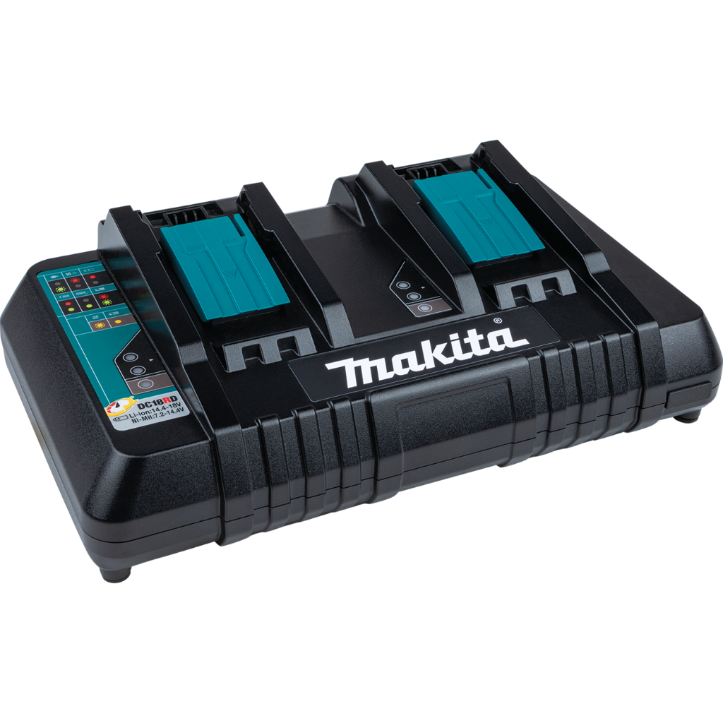 【欣瑋】 台灣公司貨 附保卡 Makita 牧田 DC18RD 18V 雙充電器 原廠 適用所有18V電池