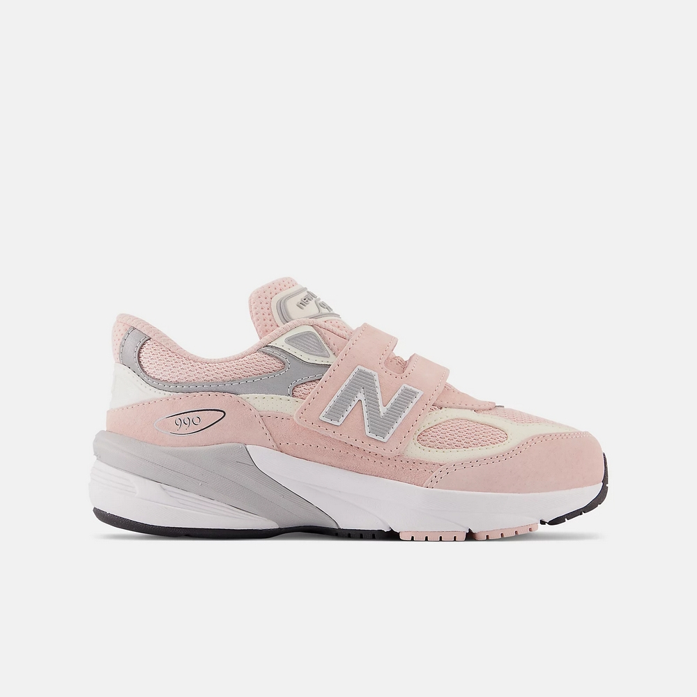 New Balance 990v6 中童款 粉色 運動 舒適 中童鞋 PV990PK6W Sneakers542