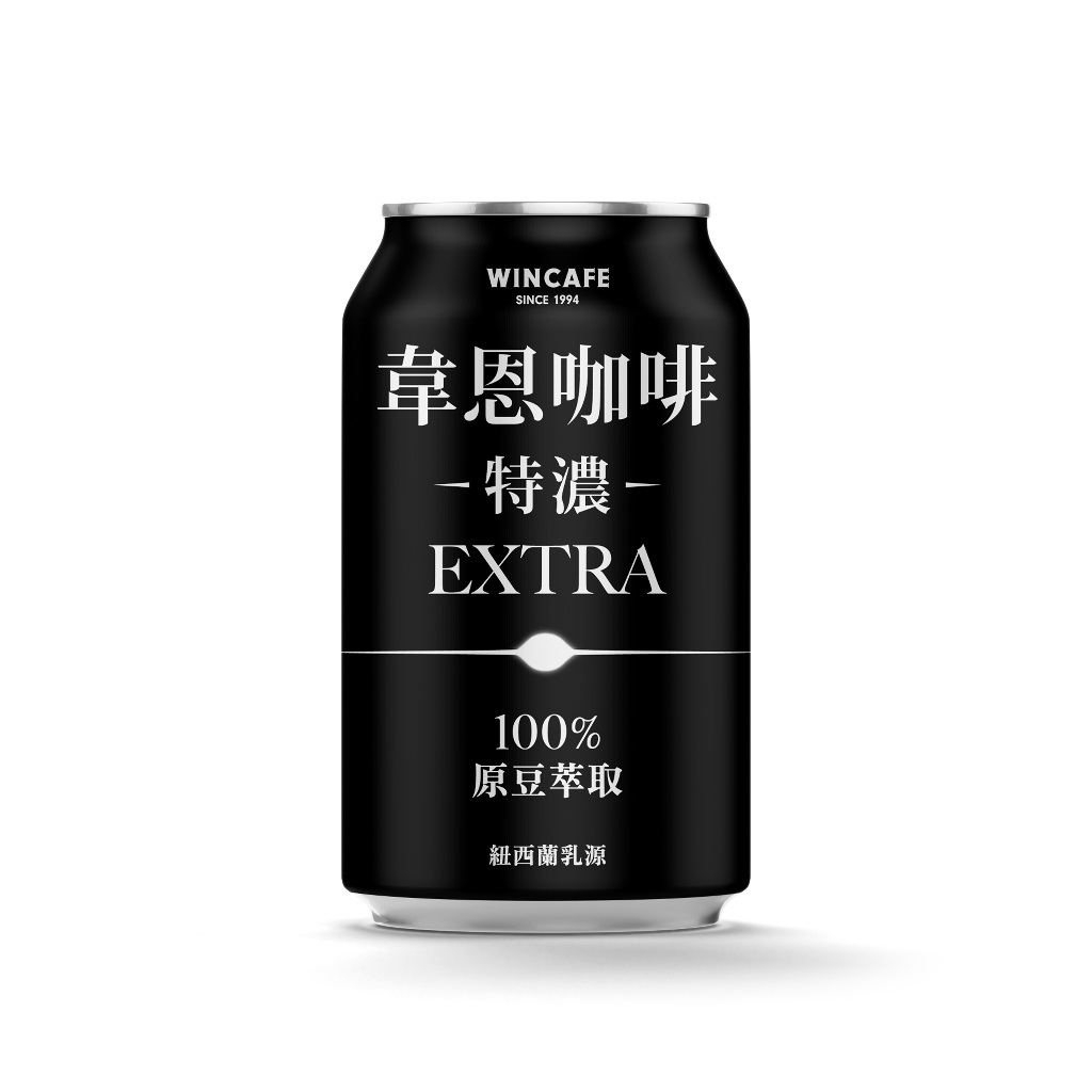 《黑松》特濃韋恩咖啡320ml (24入/箱)