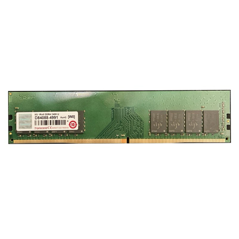 創見Transcend 8G 1Rx8 DDR4 2400U 記憶體 二手良品(淘汰舊機 拆機件)