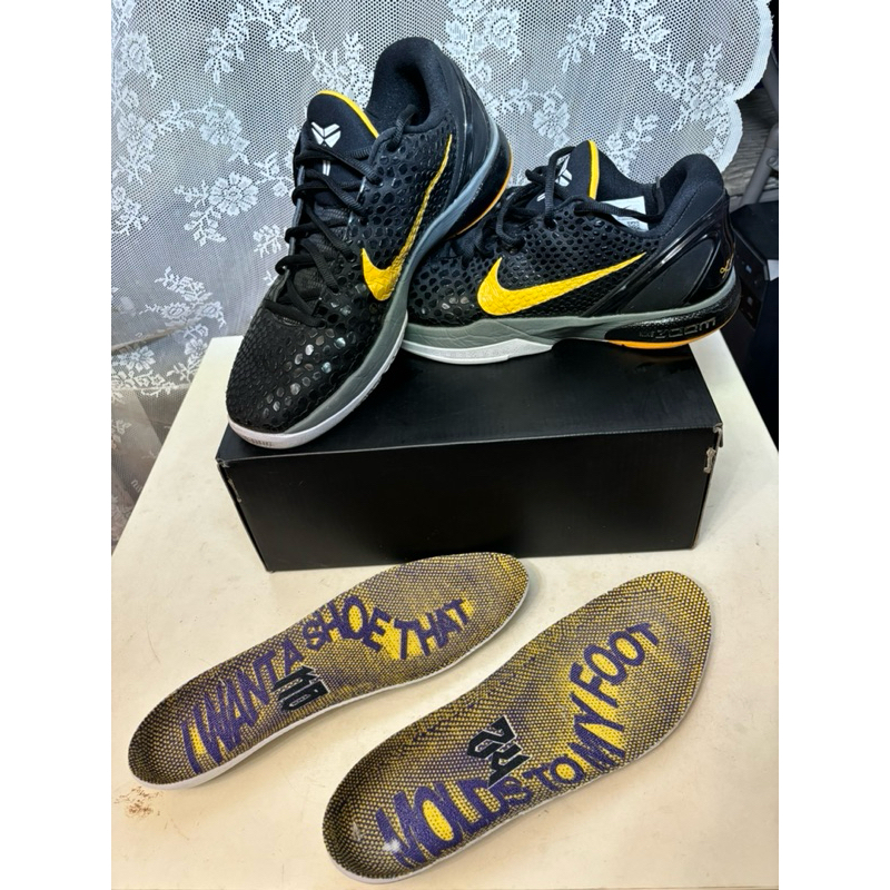 Nike Zoom Kobe 6 男鞋 科比6代 籃球鞋(二手）