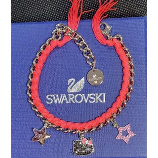〔二手全新商品〕Swarovski 施華洛世奇 Hello Kitty 霓虹手鍊