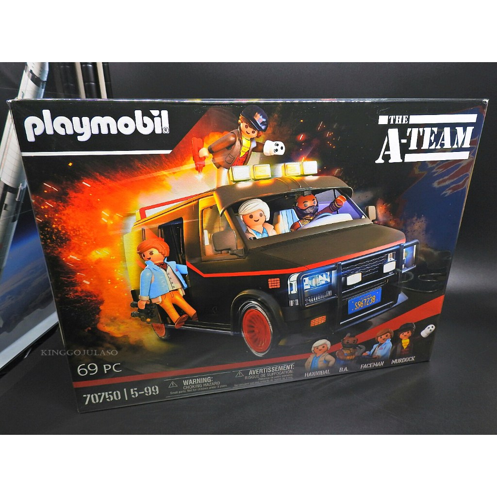 Playmobil 摩比 70750 天龍特攻隊 泥巴怪頭小白哮狼 The A-Team A102 原價3595