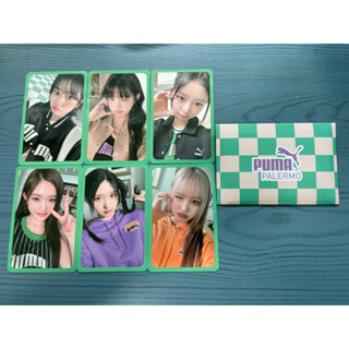 現貨 IVE PUMA 2.0 聯名 代言 臺灣 限量 印簽 小卡 員瑛 俞真 LIZ REI 秋天 李瑞