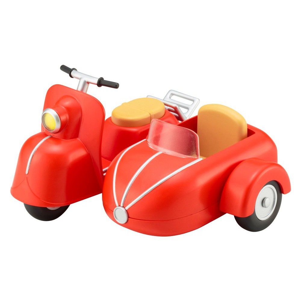 日版:壽屋 模型用紅色摩托車 キューポッシュえくすとら ばいく