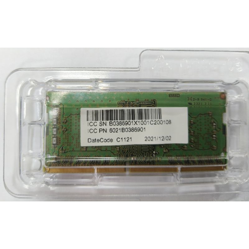 美光 DDR4 3200 8GB*2 筆記型電腦記憶體