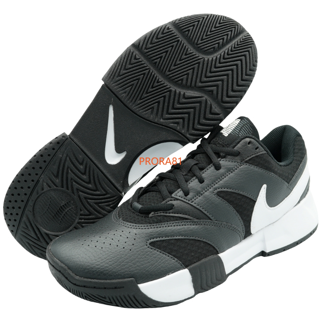 NIKE FD6574-001 黑X白 Court Lite 4 男款網球鞋307N【有12號、13號，免運費加贈襪子】