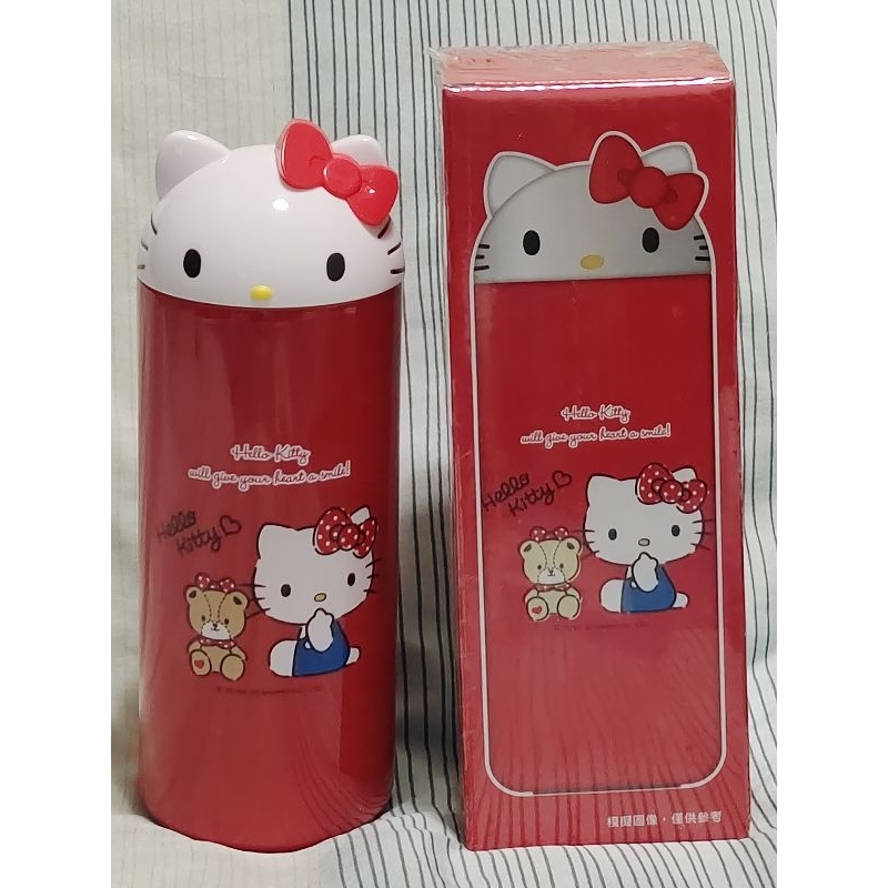 ~茜茗生活館~HELLO KITTY 造型保溫杯 保溫瓶 350ml