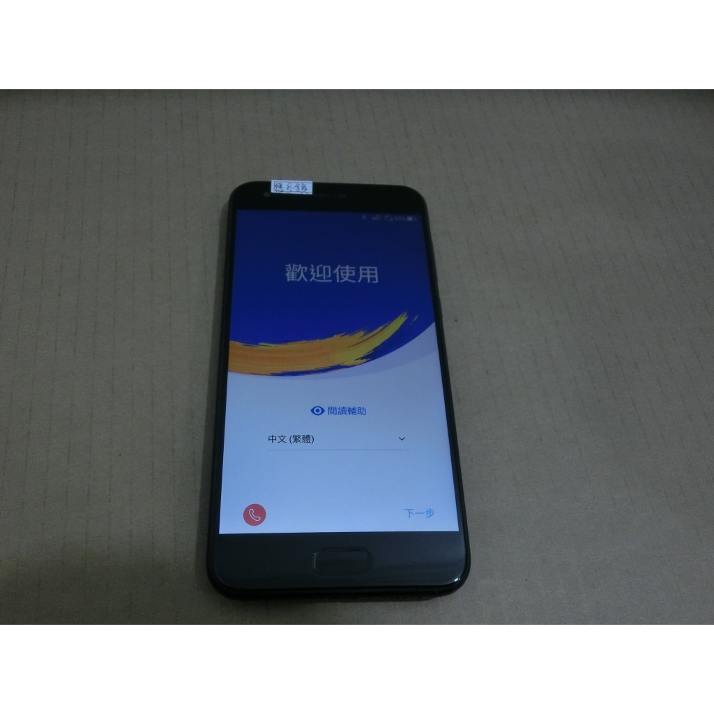 ASUS ZenFone 4 ZE554KL Z01KDA 有帳號鎖 缺電池 故障機 零件機