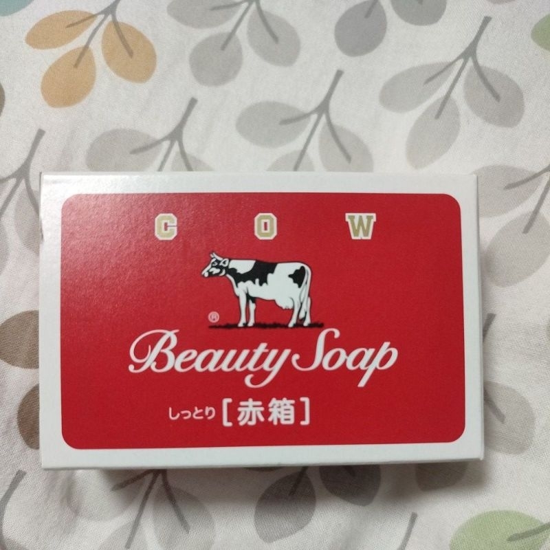 日本COW STYLE牛乳石鹼紅盒(玫瑰滋潤)