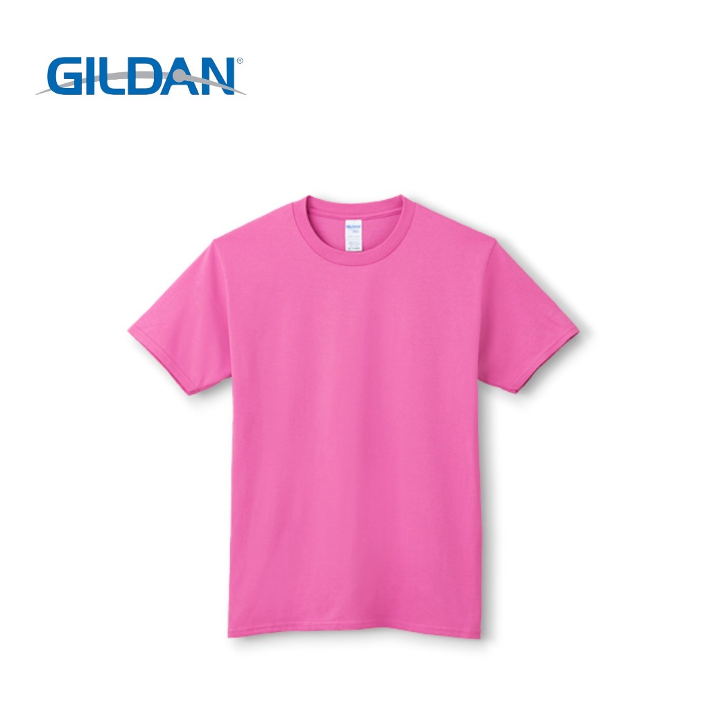 【衣服家】吉爾登GILDAN 76000系列 短袖 上衣 棉T 素T  T恤  寬鬆 圓領  亞規 柔棉 中性 蜜桃紅