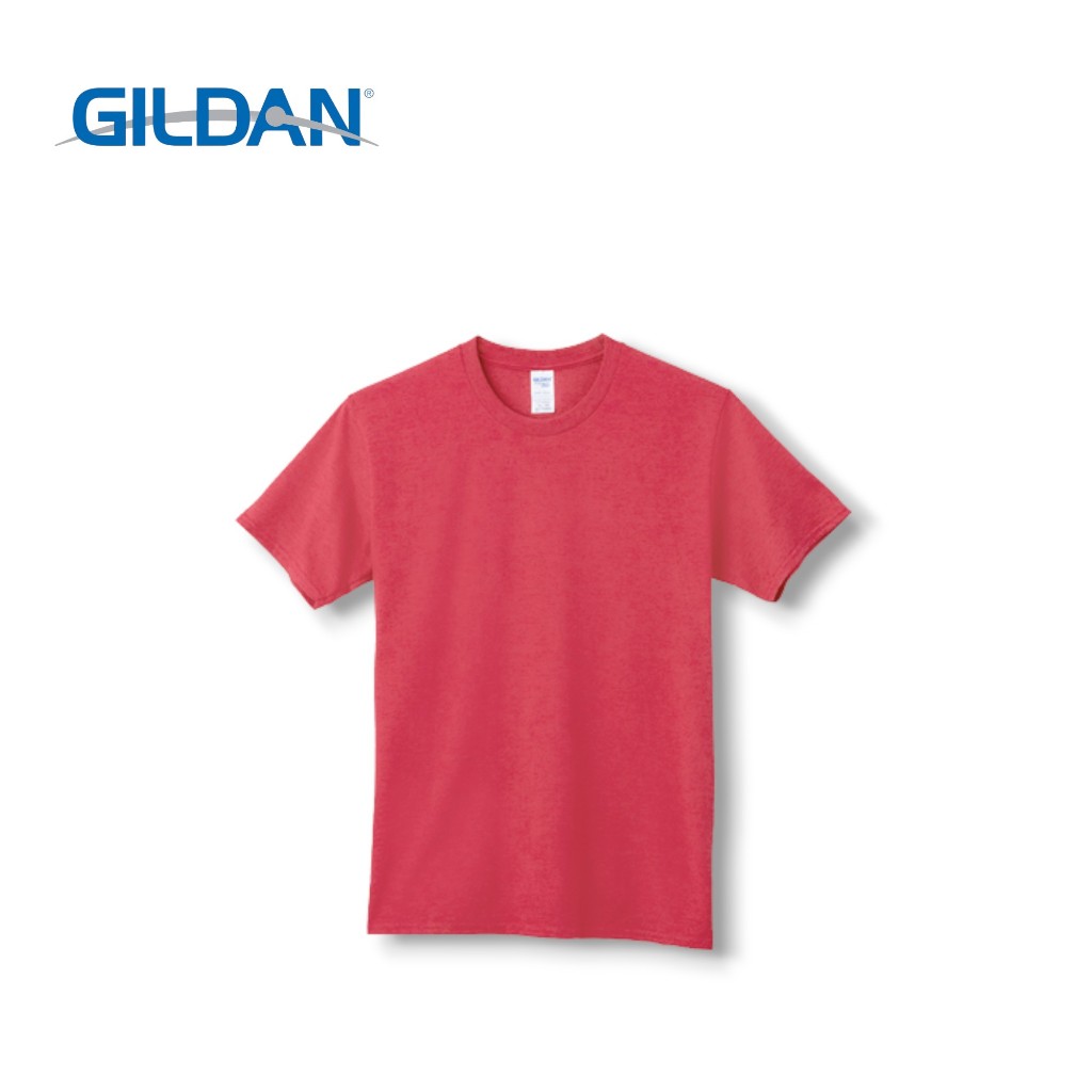 【衣服家】吉爾登GILDAN 76000系列 短袖 上衣 棉T 素T  T恤  寬鬆 圓領  亞規 柔棉 中性 石楠紅