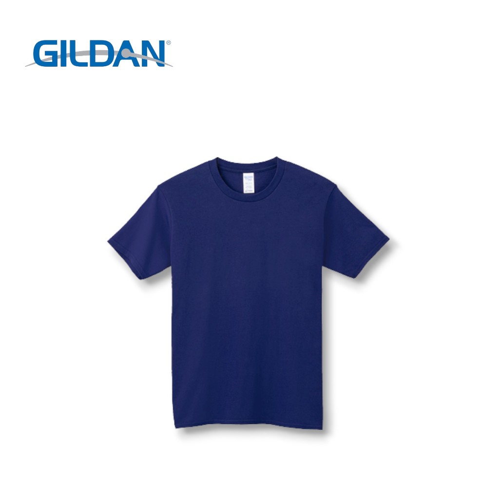 【衣服家】吉爾登GILDAN 76000系列 短袖 上衣 棉T 素T  T恤  寬鬆 圓領  亞規 柔棉 中性 靛藍色