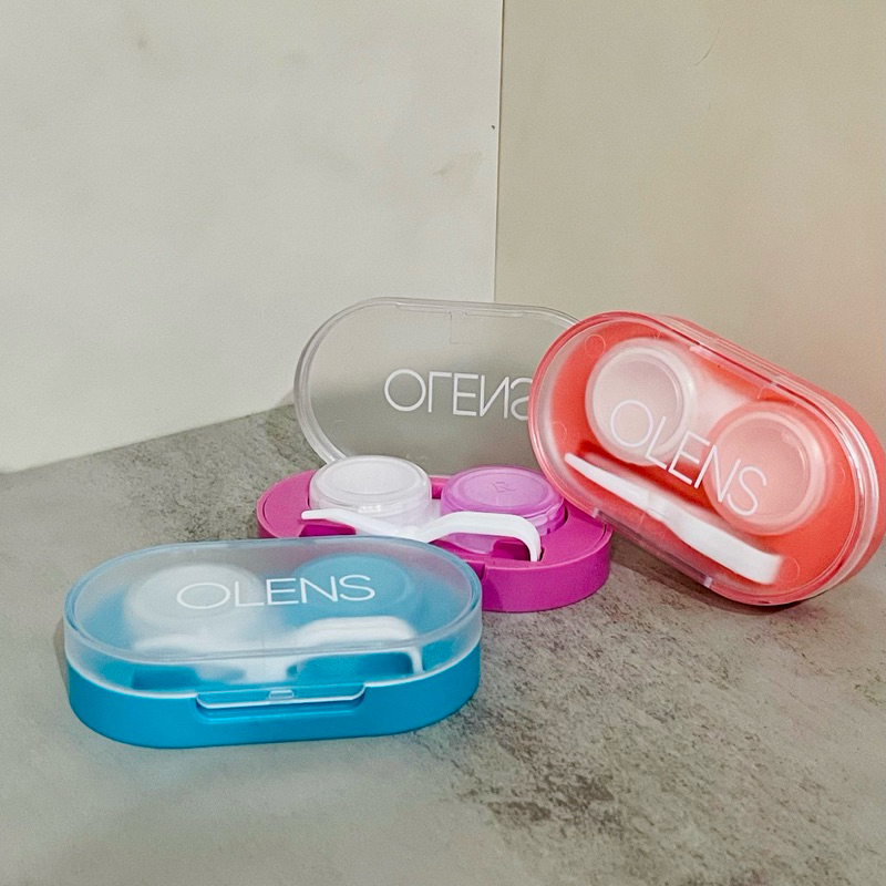韓國製🇰🇷 Olens O-lens 隱形眼鏡盒 水盒