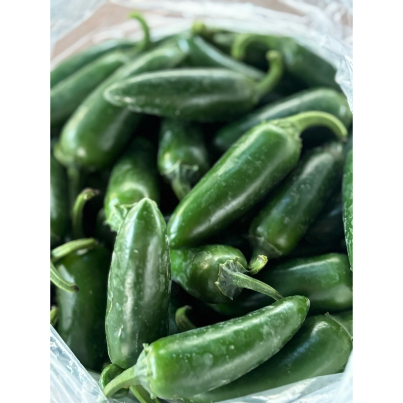 🥬 無農藥自家栽種-新鮮墨西哥辣椒🍃100克$30