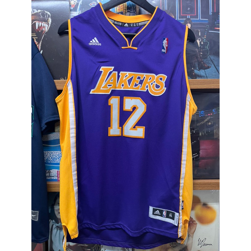 Dwight Howard 魔獸洛杉磯湖人青年版紫金Adidas swingman籃球衣