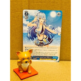 全新現貨 正版 WS hololive Summer 泳裝 HOL/WE44-52 N 雪花菈米 卡片