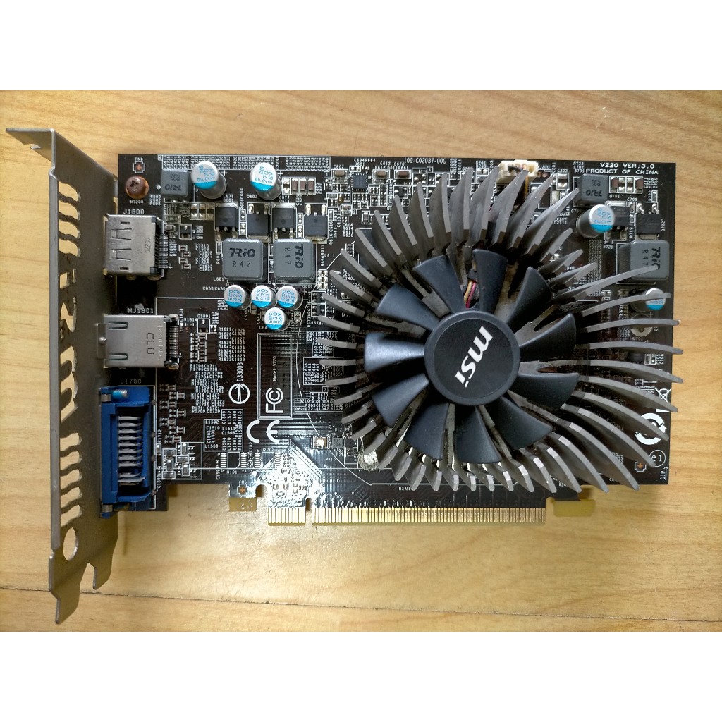 E.PCI-E顯示卡-微星R5670-PMD1G/OC(MS-V220)DDR5 128bit  HDMI 直購價120