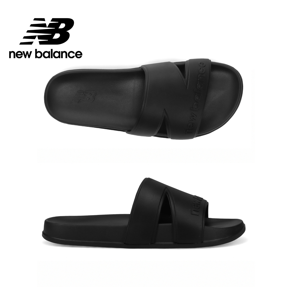 【New Balance】 NB 涼拖鞋_中性_黑色_SUF20SA1-D楦 20