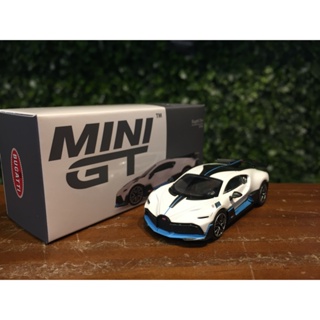 1/64 MiniGT Bugatti Divo White Red Livery MGT00661L【MGM】
